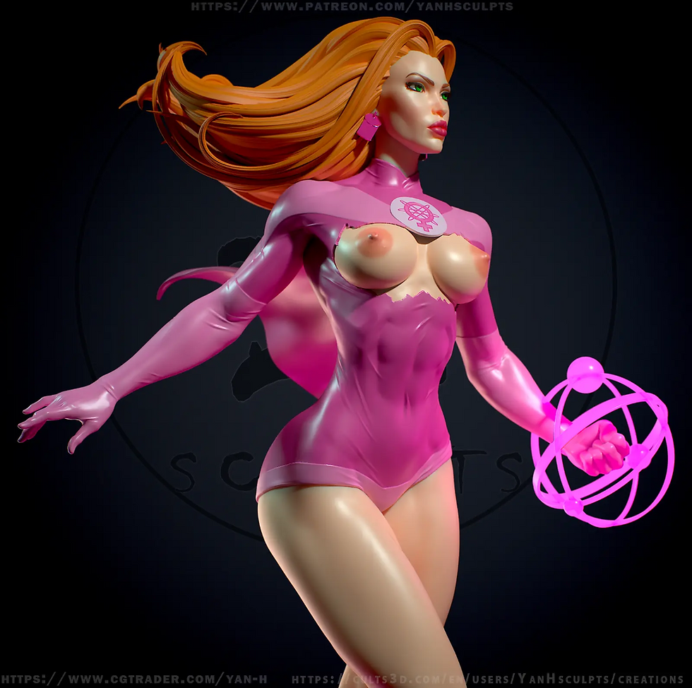 Miniatura: Atom Eve - NSFW - 1 kit de modelo de resina 3D a gran escala sin pintar y base - YAN