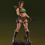 Thumbnail: Lara Croft - 1 x Unpainted Resin Model Kit and Base - In Various Scales - ABE