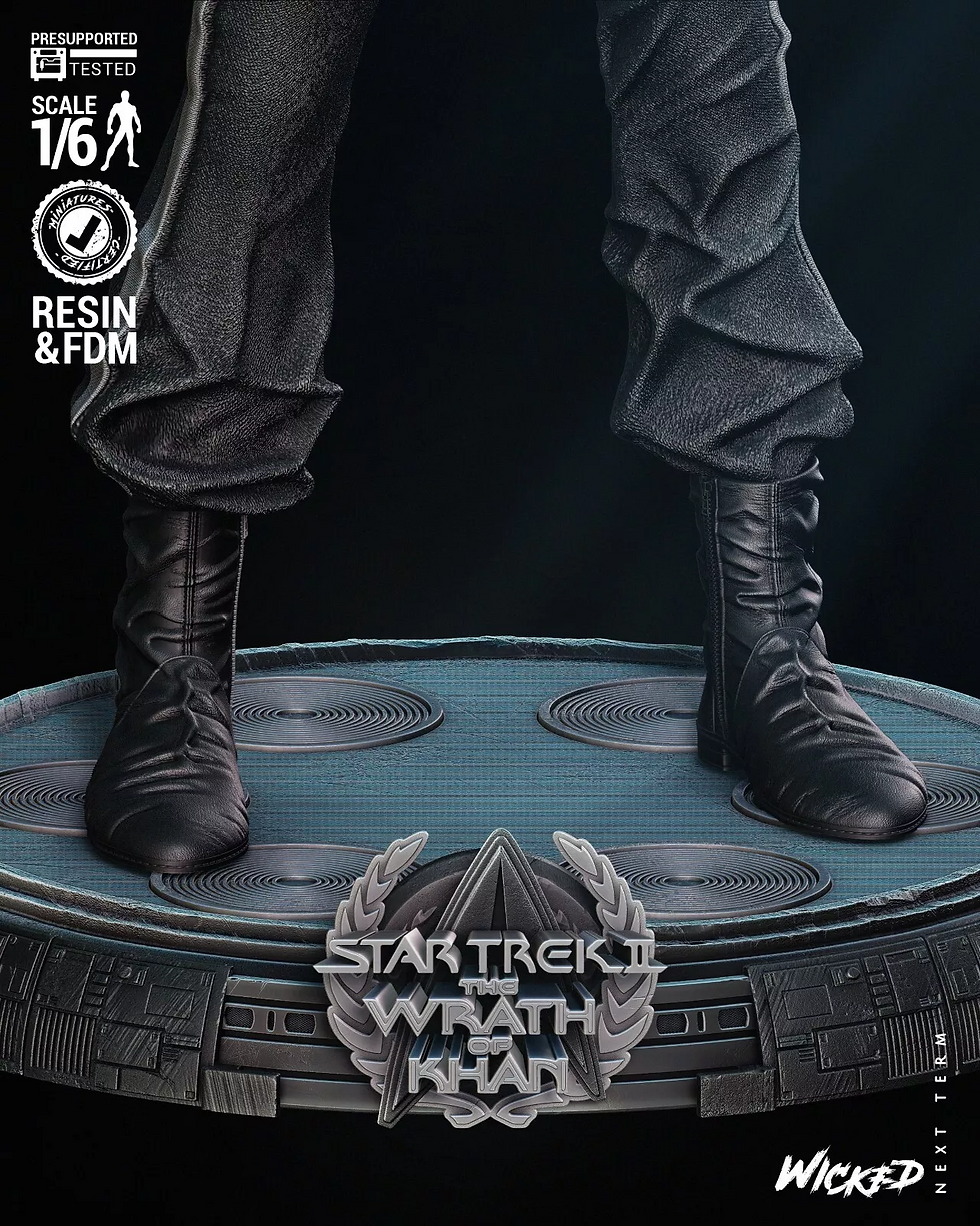 Thumbnail: Vulcan - 1 x Kit Model Resin dan Basis yang Tidak Dicat - W3D - Dalam Berbagai Skala