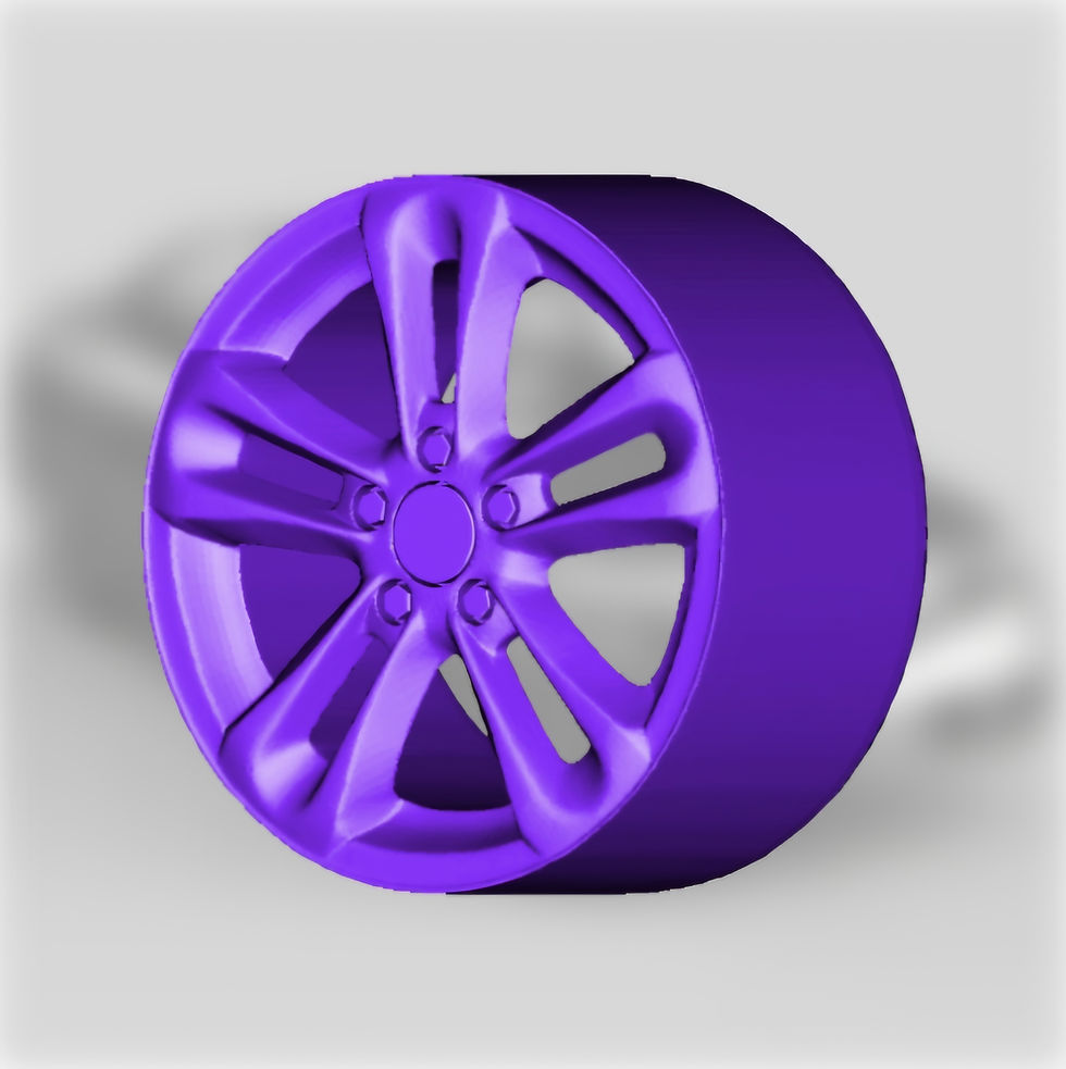 Miniature : Honda Civic Berline 4 portes 2012 – Différentes échelles – Kit de base en résine imprimée en 3D – K3D