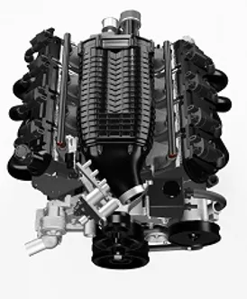 Miniatura: Motor LS con sobrealimentador Harrop HTV2300 - Disponible en varias escalas - FB