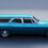 Miniaturbild: 1968 Chevrolet Impala Wagon in RHD oder LHD - 3D-gedruckter kompletter Modellbausatz C/H/B