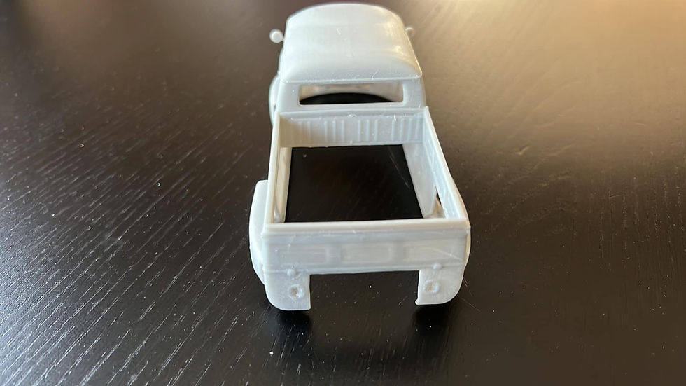 Thumbnail: Comhlacht Saincheaptha Volkswagen T1 Kombi Ute - I Scálaí Éagsúla - Priontáilte Roisín 3D - K3D