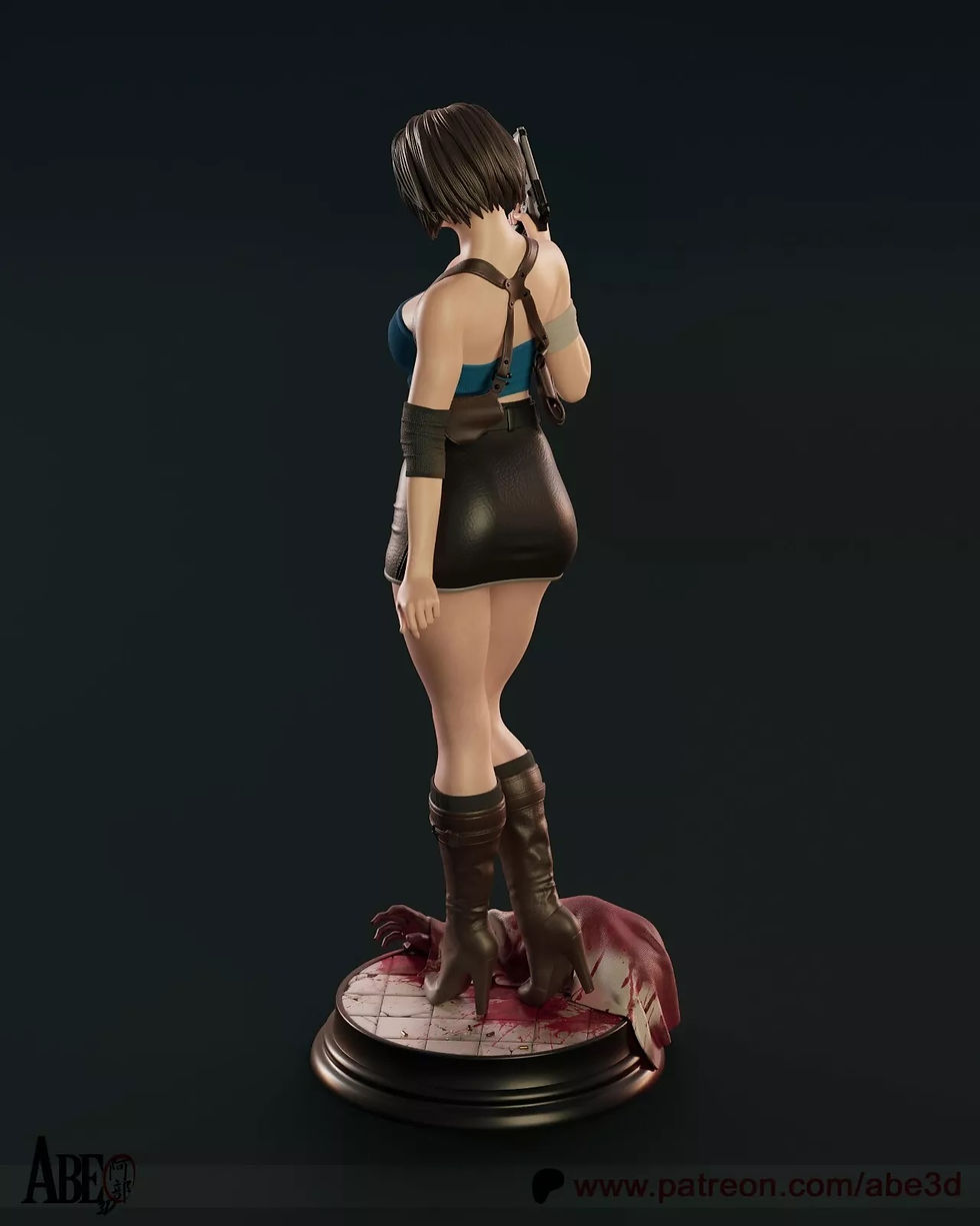 Miniatura: Jill Valentine - Standard - 1 x niepomalowany model z żywicy 1/12 lub 1/6 + podstawka abe