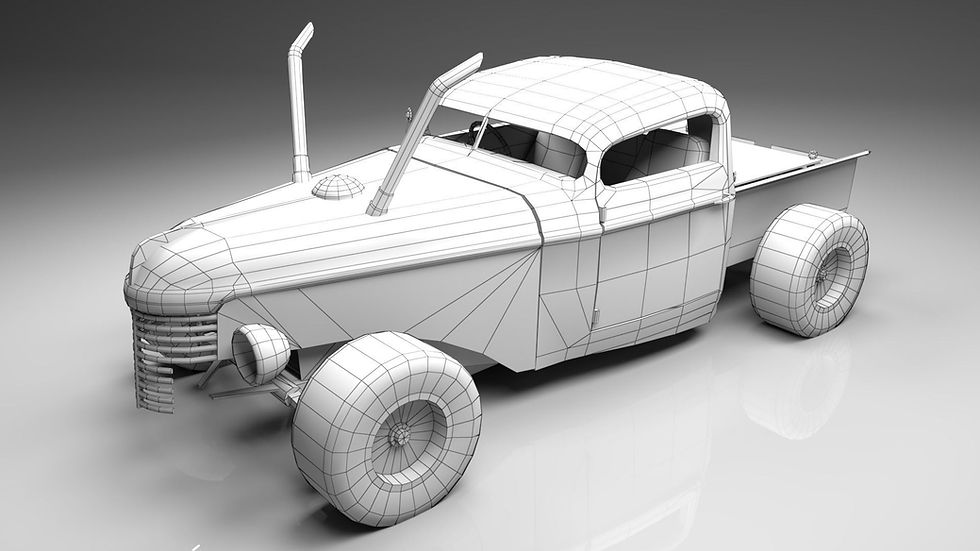 Thumbnail: Dodge D12 Char Bone 1939 - Pacáiste Samhail Priontáilte 3D