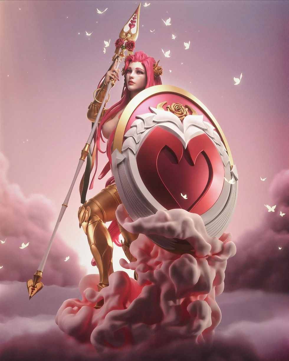 縮圖：Aphrodite 2 - 1 x Unpainted Large Scale 3D Resin Printed Model Kit + Base - CA3D