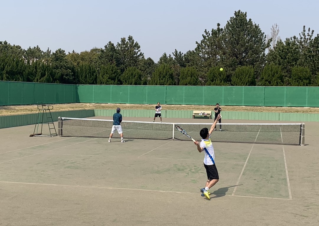2019団体戦 0407海浜公園05 撮影:明石市テニス協会