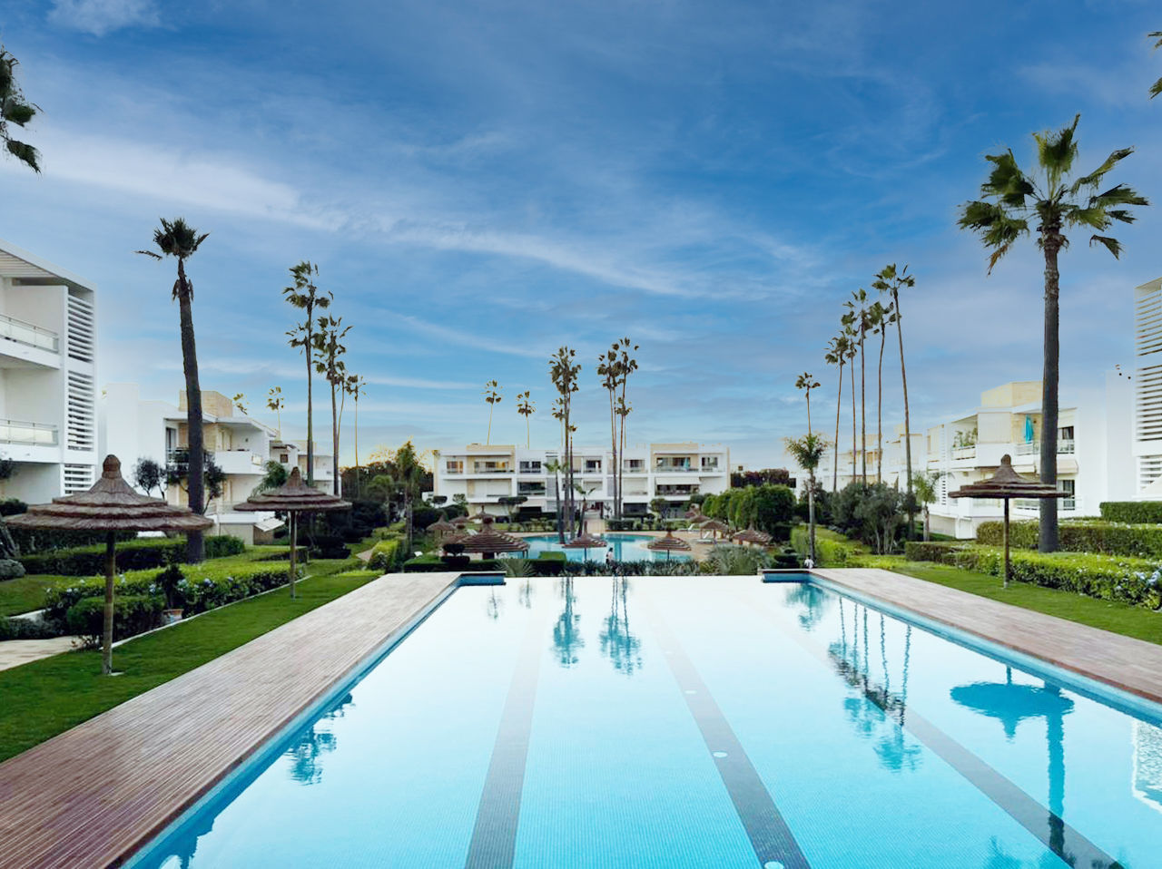 DAR BOUAZZA - Appartement 3 chambres dans résidence sécurisée