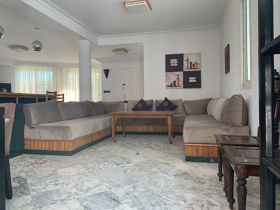 Miniature : DAR BOUAZZA - Grande villa moderne avec jardin et piscine