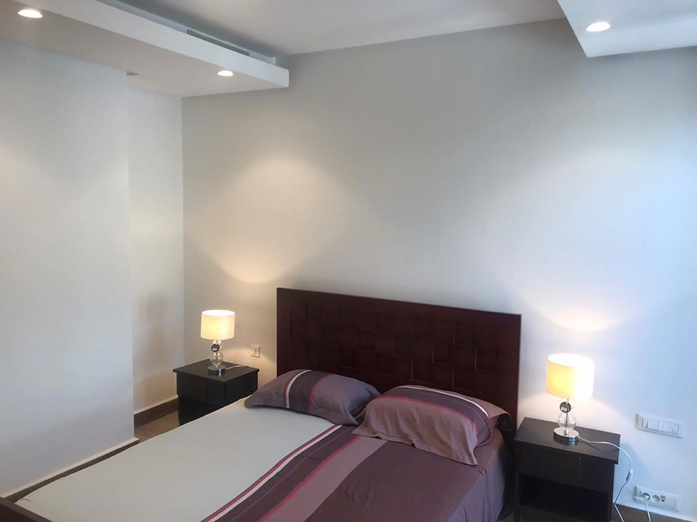 Thumbnail: BOUSKOURA - Appartement en RDC meublé en résidence sécurisée