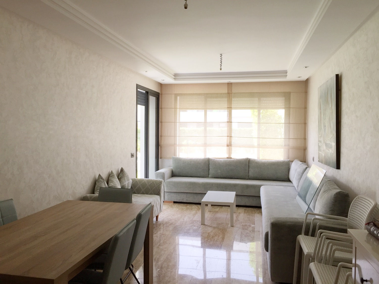 DAR BOUAZZA Appartement meublé 2 chambres à louer