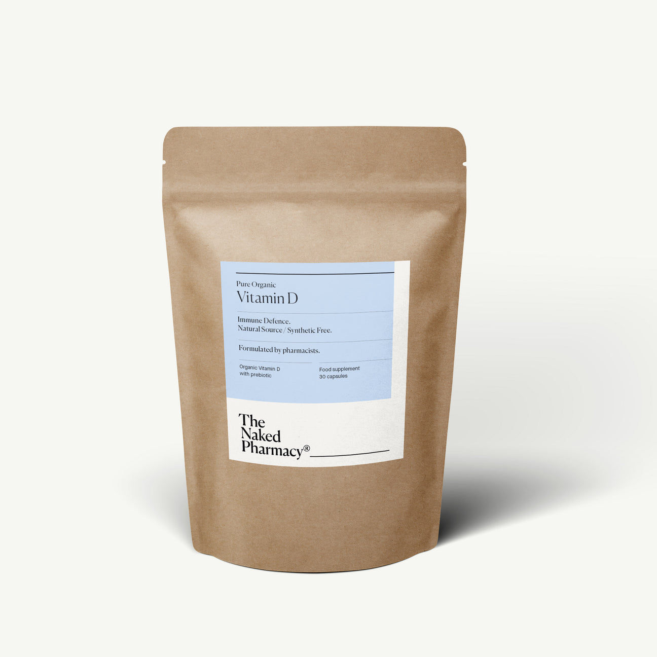 Pure Organic Vitamin D - 30 Capsules