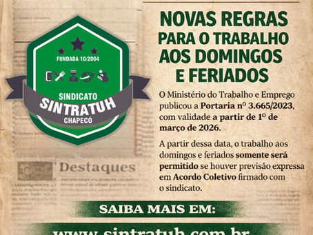Novas Regras