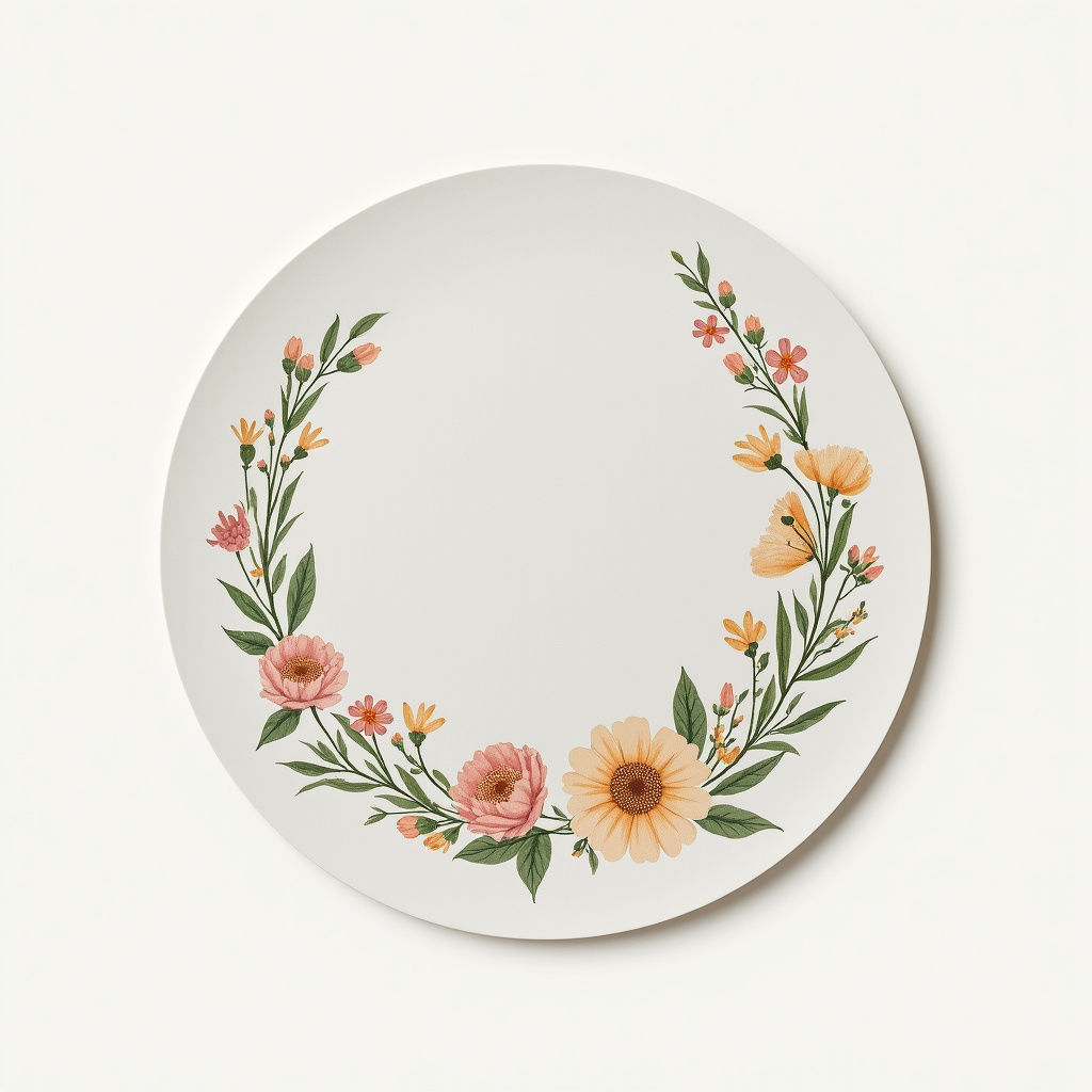 Floral Tasting Mat