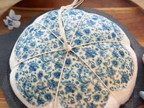 How I Made the Blue Delft Wafer-Paper Sourdough Loaf (Step-by-Step + Printable Template)