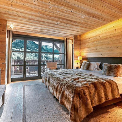 Bedroom in Chalet