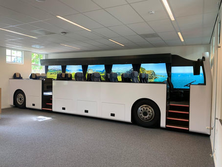 Wat is een buslokaal zonder een "echte" bus