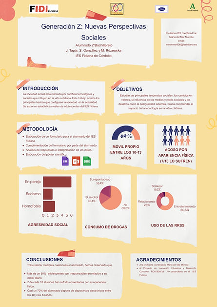 7.-PÓSTER  CVI IES FIDIANA PRESENCE OF VITAMIN C IN FOODS AND ITS VARIATIONS WITH TIME AND