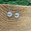 Thumbnail: Large Sterling Silver 'Rustic Dome' Drop Earrings