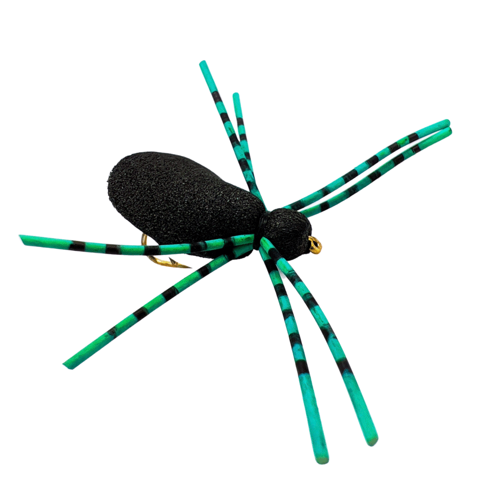 Foam Spider - Black and Green