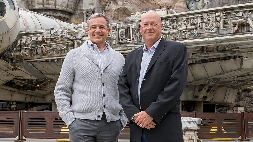 Bob Iger and Bob Chapek (Variety)