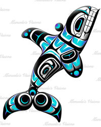 killer whale aqua indigenous