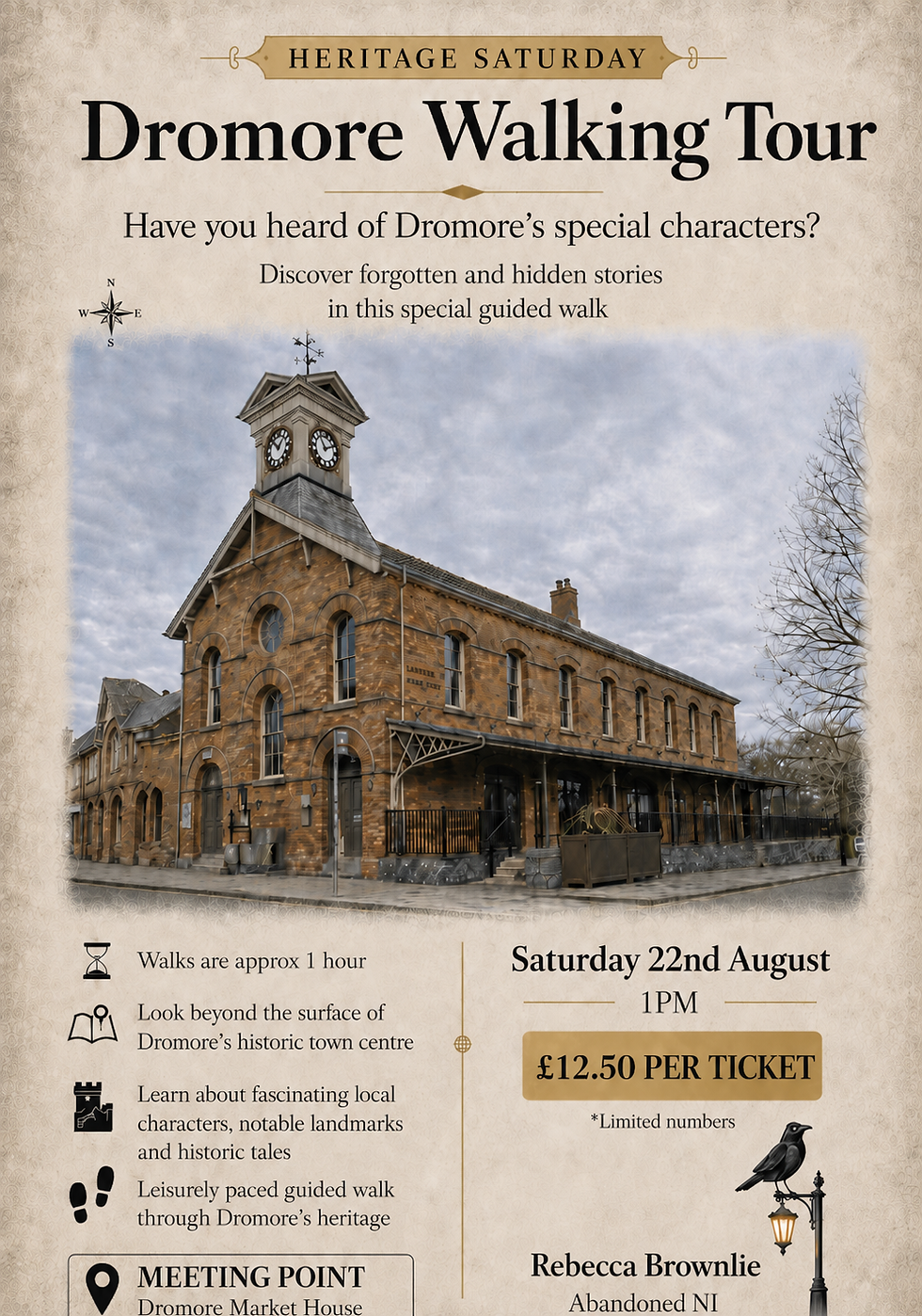 Dromore (Co Down) Walking Tour 22nd August