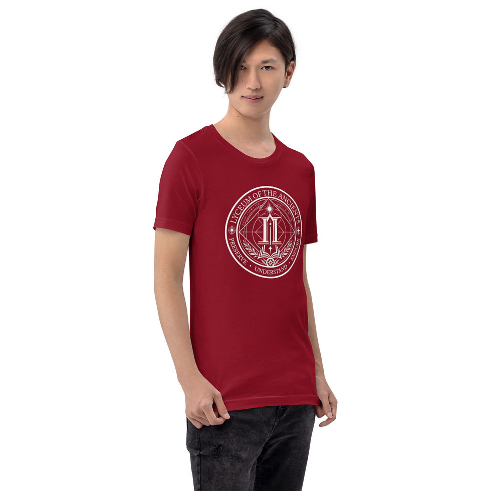 Thumbnail: Lyceum of the Ancients - Official Seal | Unisex T-Shirt (Darker Colors)