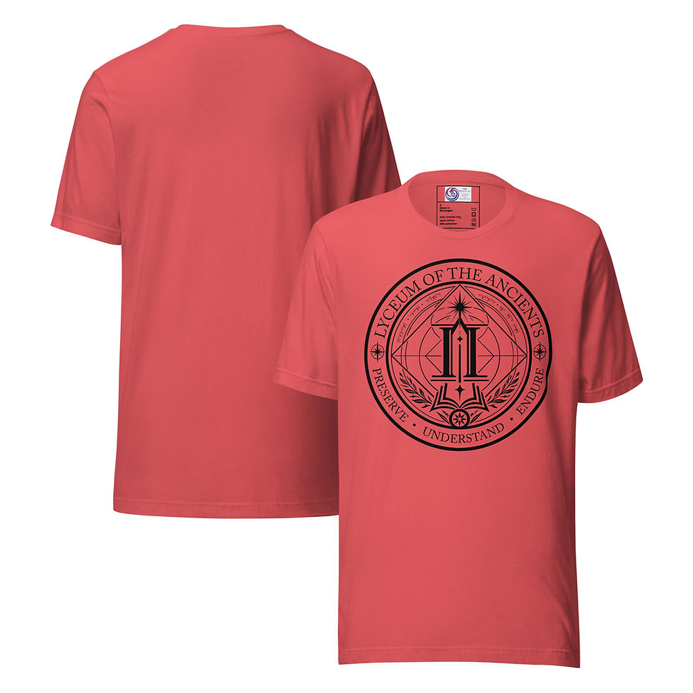 Thumbnail: Lyceum of the Ancients - Official Seal | Unisex T-Shirt (Brighter Colors)