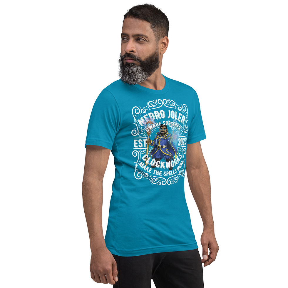 Thumbnail: The Nedro Joler T-Shirt | Clockwork Spells