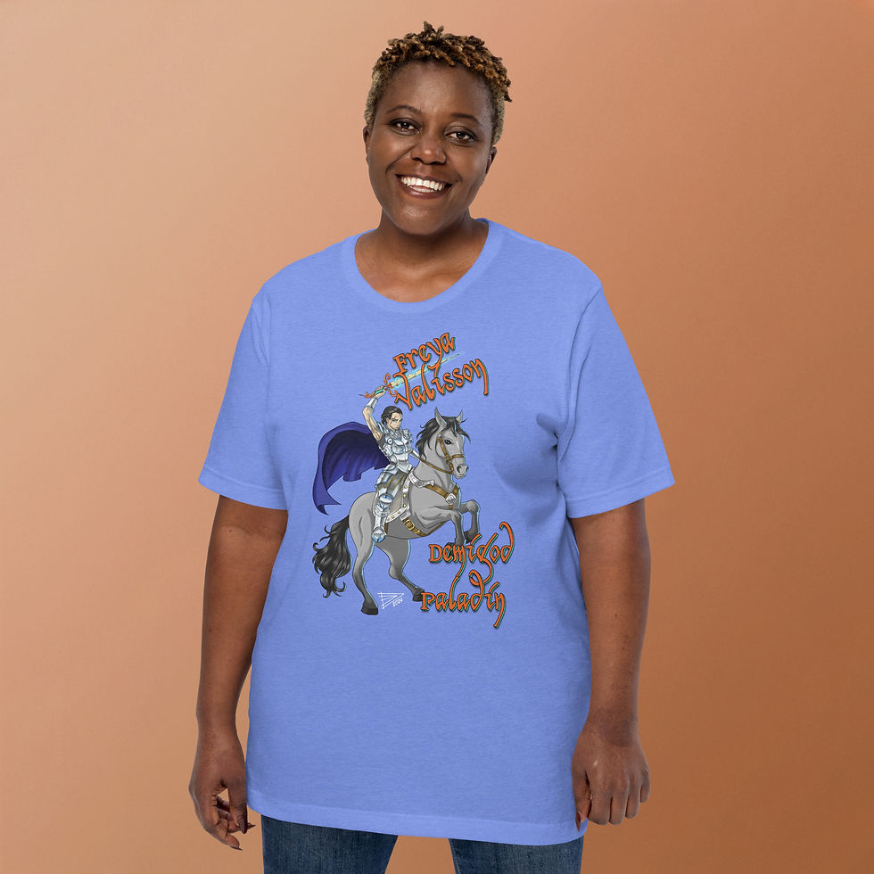 Thumbnail: Freya - Paladin | Unisex t-shirt