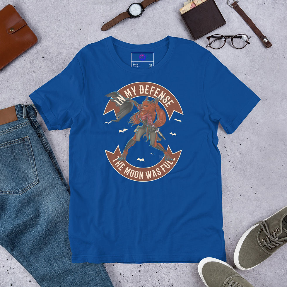 Thumbnail: The Yana Zivanka T-Shirt | In My Defense - Werewolf
