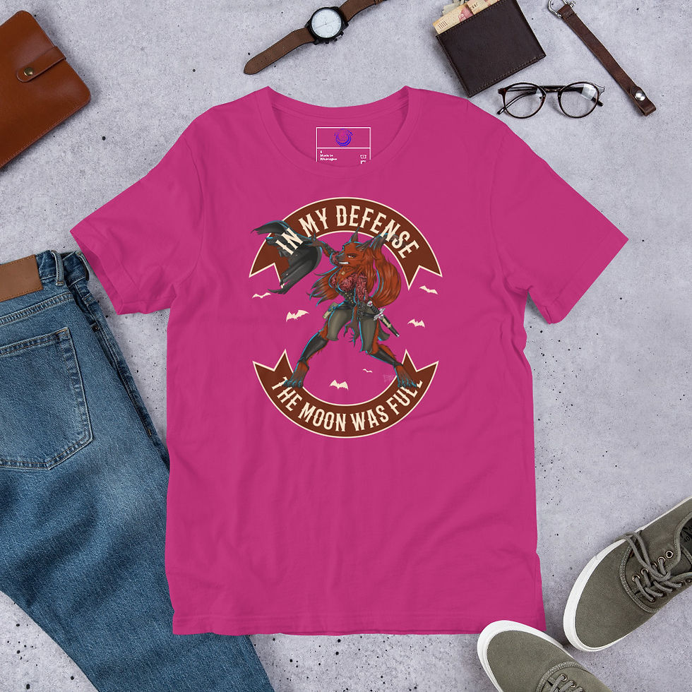 Thumbnail: The Yana Zivanka T-Shirt | In My Defense - Werewolf