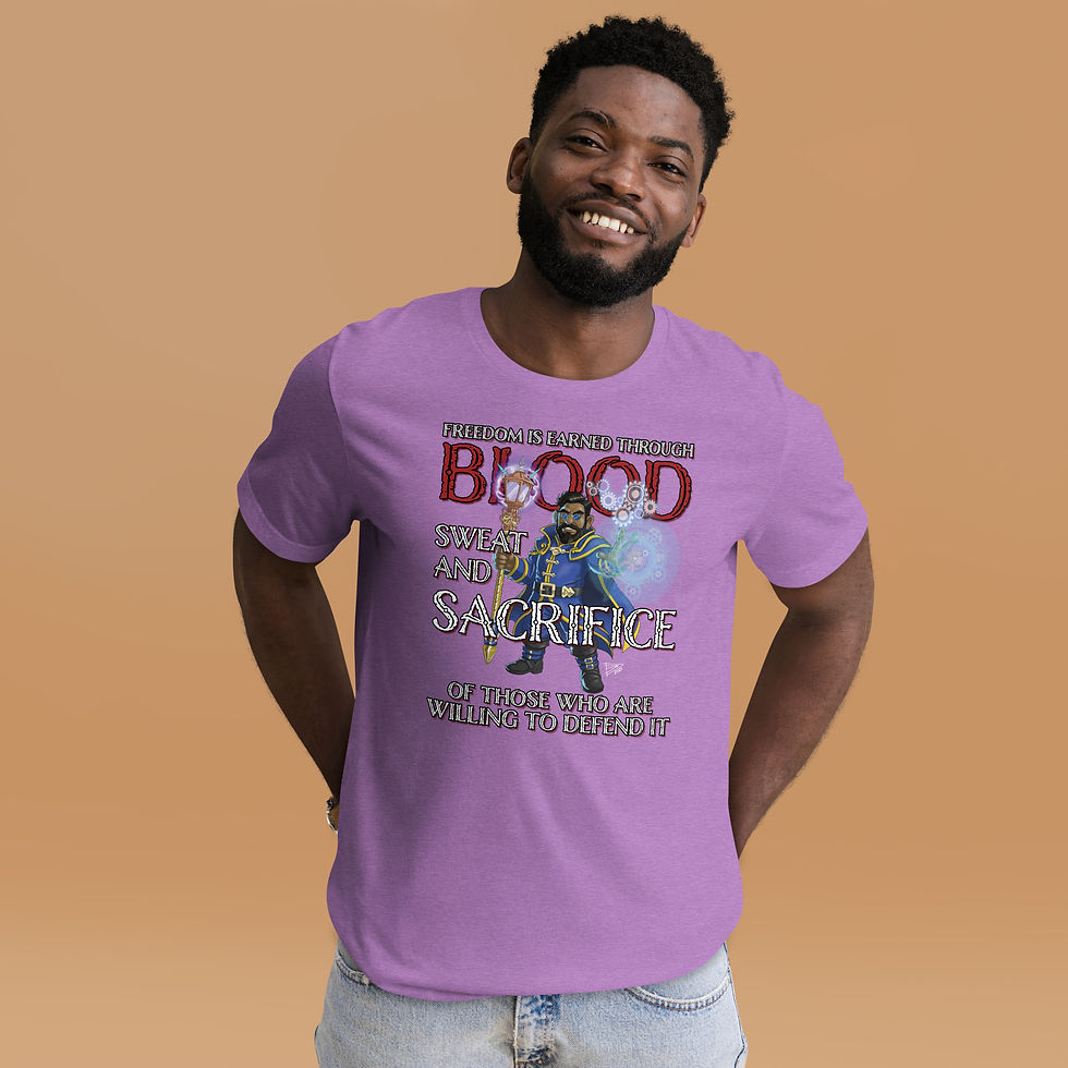 Thumbnail: The Nedro Joler T-Shirt | Blood, Sweat, and Sacrifice