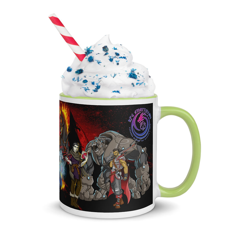 Thumbnail: Trapped in the Mists | Mug with Color Inside