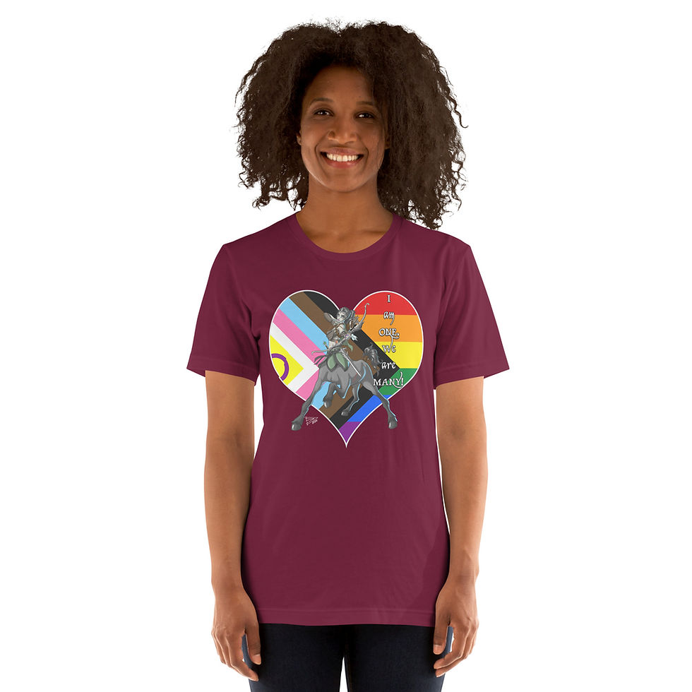 Thumbnail: Greer Greybane - One of Many | Unisex t-shirt