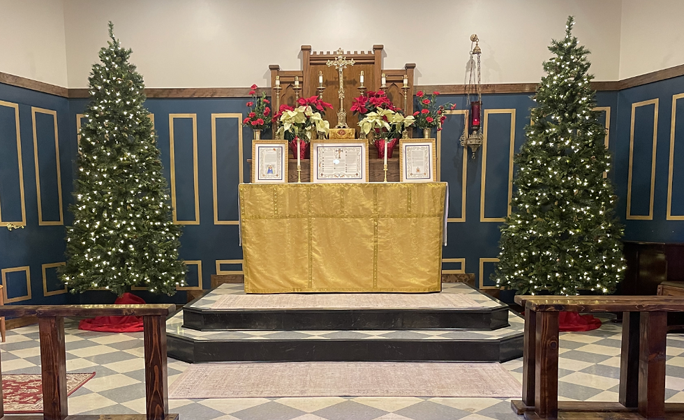 Advent IV, Christmastide Schedule