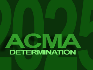 The ACMA Determination makes Radiofrequency  spectrum available for LPON services until 31 December 