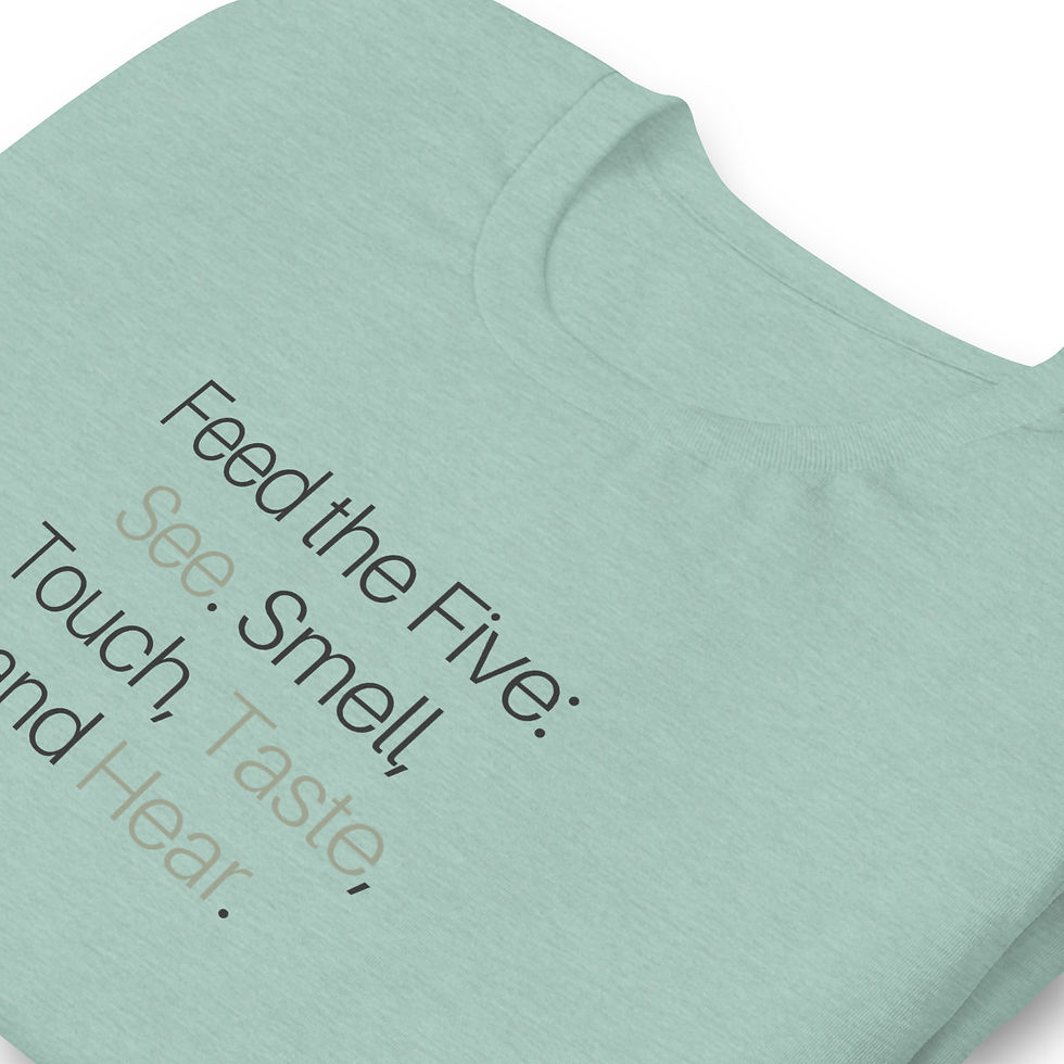 Thumbnail: Feed The Five Quote Tee, 100% Cotton Unisex T-shirt