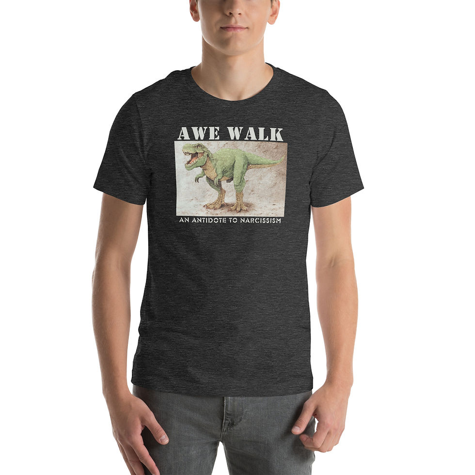 Thumbnail: T. rex Graphic Tee, Soft Comfortable Cotton Unisex Short Sleeve T-shirt
