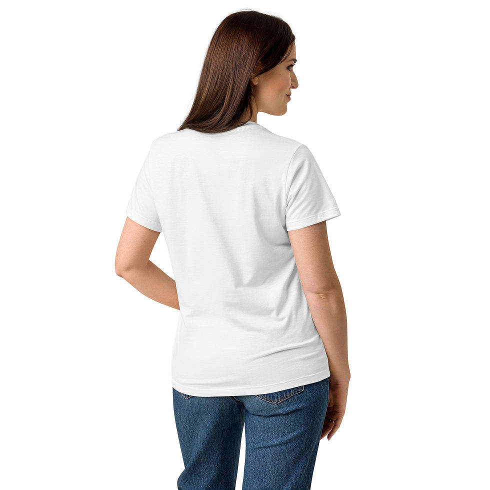 Thumbnail: Think Happier Thoughts Tee, Women’s Basic Soft-style Cotton T-shirt