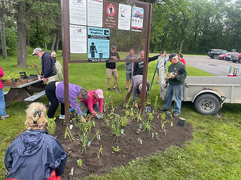 Steamboat Lake PublicAccessPolinator Planting