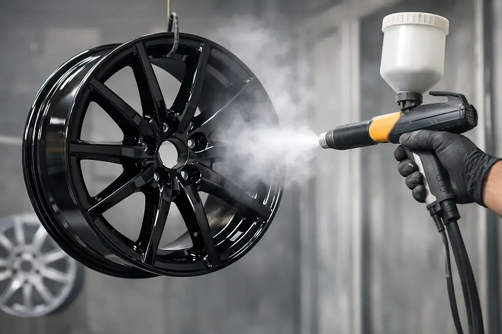 How to Powder Coat Wheels the Right Way