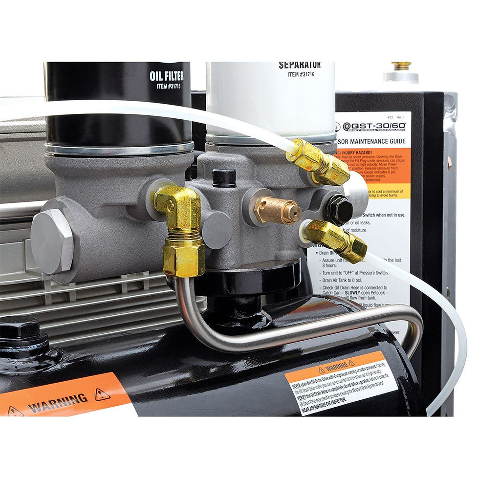 Thumbnail: Eastwood Elite QST 30/60 Scroll Air Compressor with Automatic Drain System