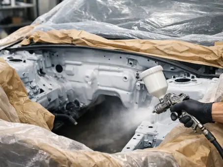 Comment peindre une baie moteur sans tout refaire