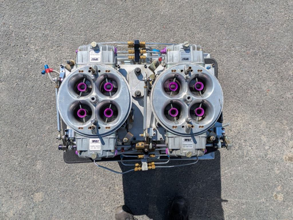 Sheet metal intake build for oval ports heads