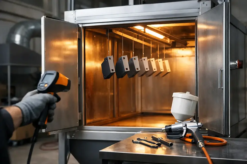 How to Set Up Powder Coating Oven