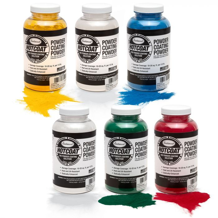 Eastwood HotCoat® Powder Coat Standard Color Sample Kit