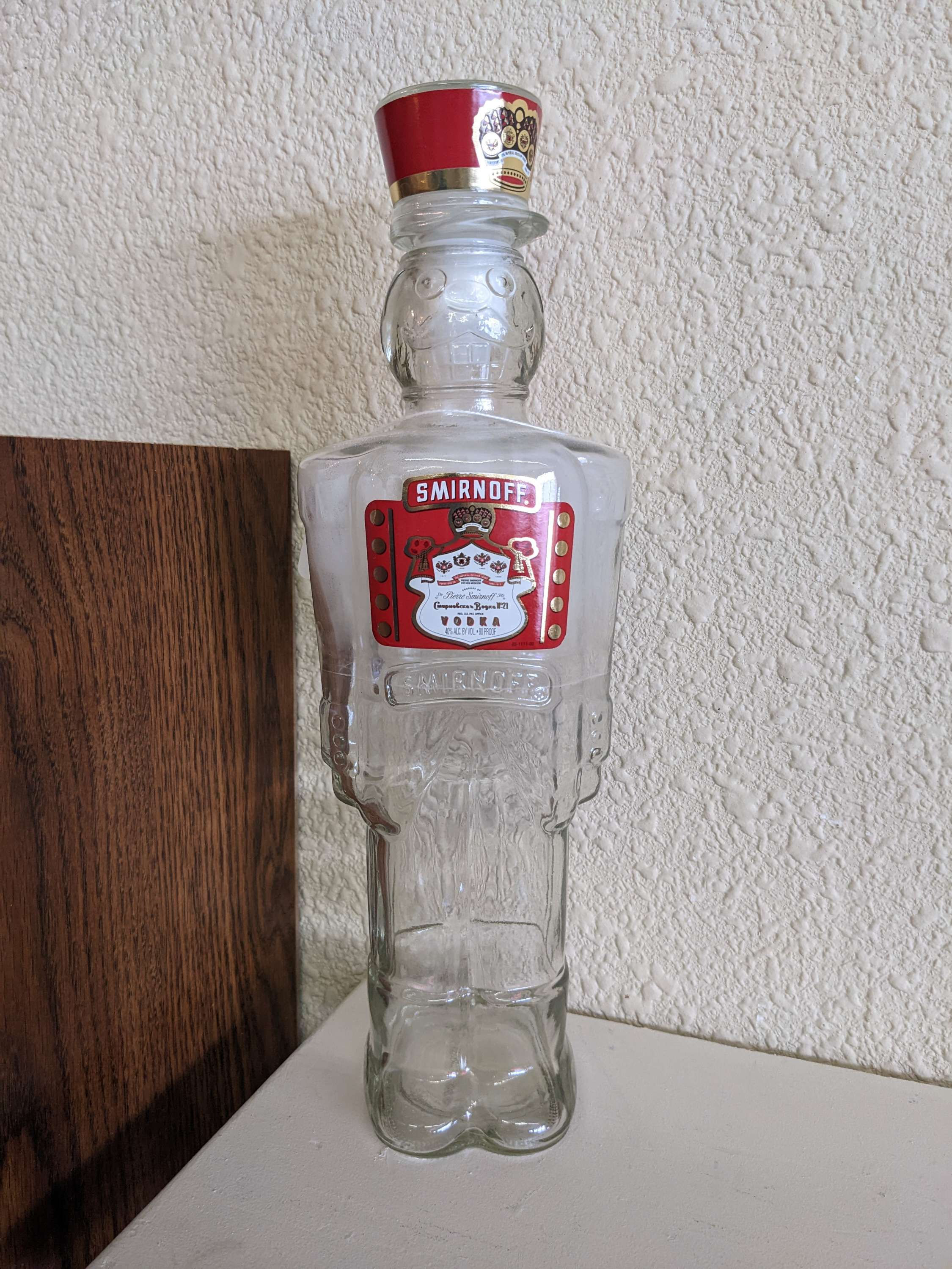 Smirnoff Soldier Bottle