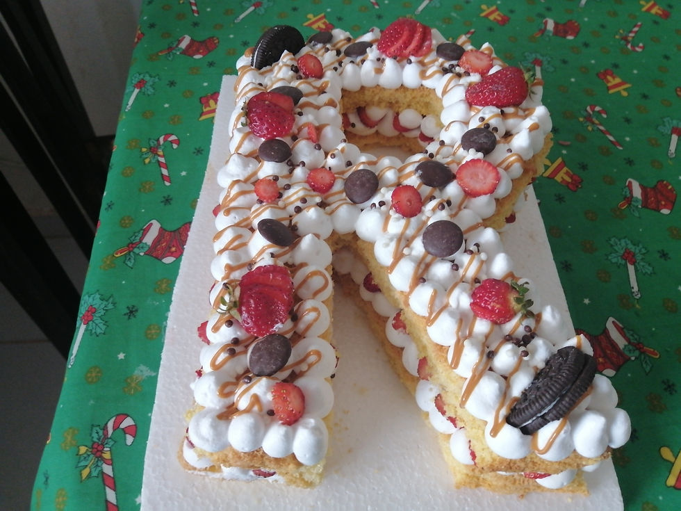 Miniatura: Letras y número personalizado 